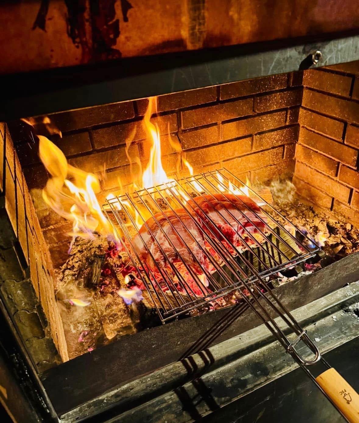 Cheminée et grillades