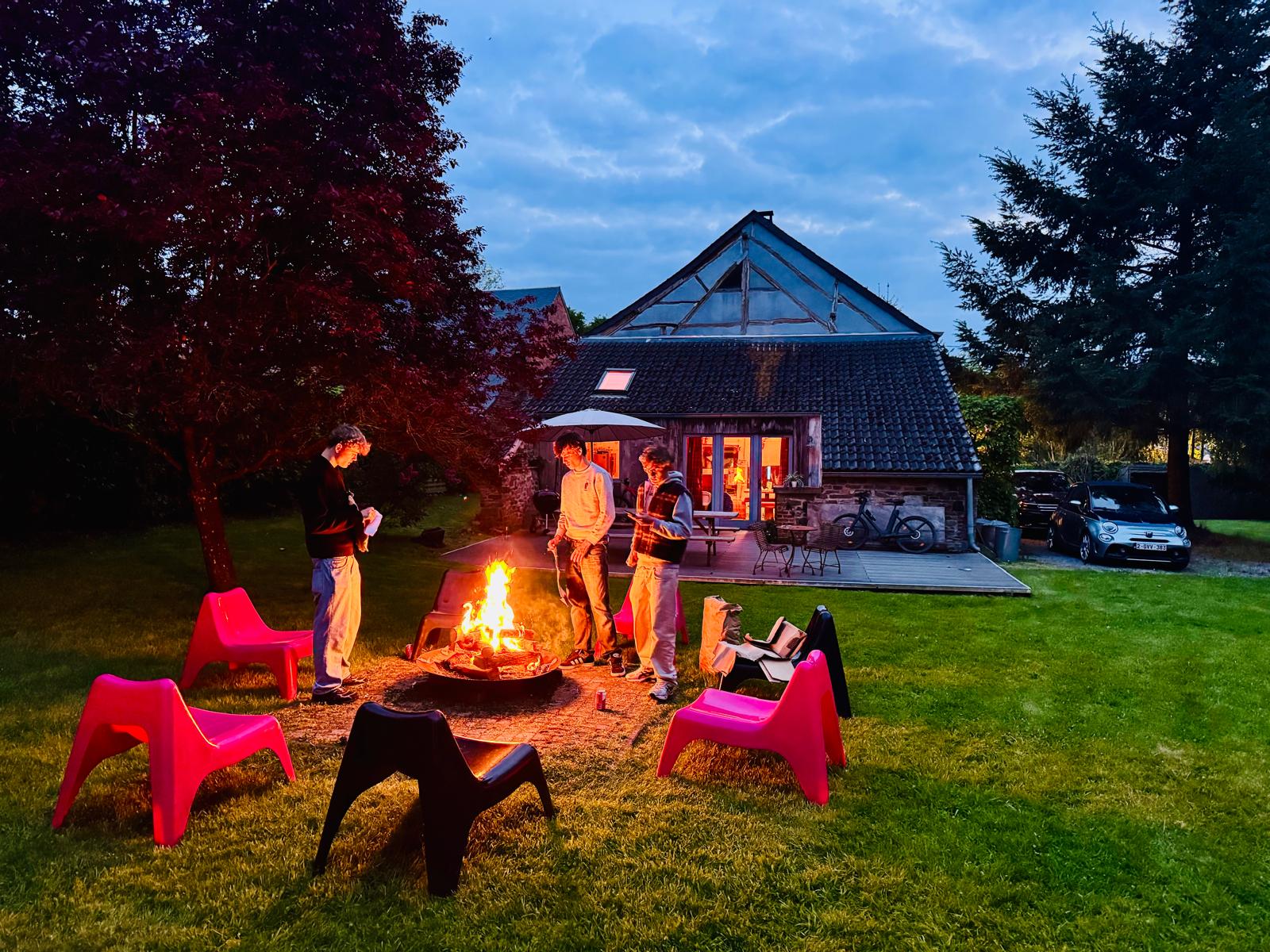 Soirée feu de camp
